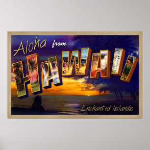 Pôster Aloha de Havaí