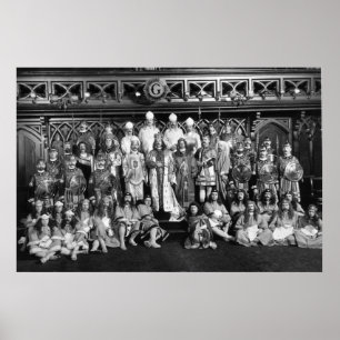 Poster Alojamento anglo-saxão, 1902