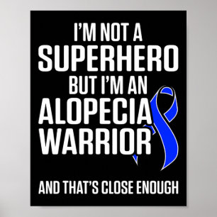 Poster Alopecia Sensibilização Cabelo Perde Sobrevivência
