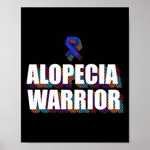 Poster Alopecia Sensibilização Pêssego Perda Patiente Gue