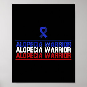 Poster Alopecia Sensibilização Sobrevivência da Família G