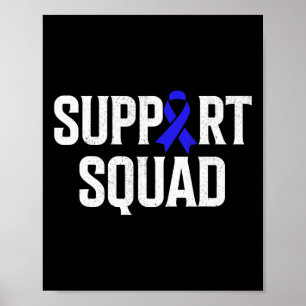 Poster Alopecia Warrior Support Squad Alopecia Sensibiliz