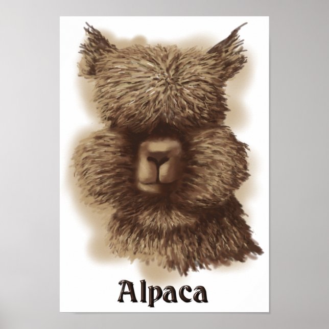 Poster Alpaca (Frente)