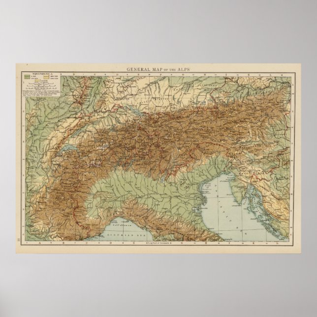 Pôster Alpes (Frente)