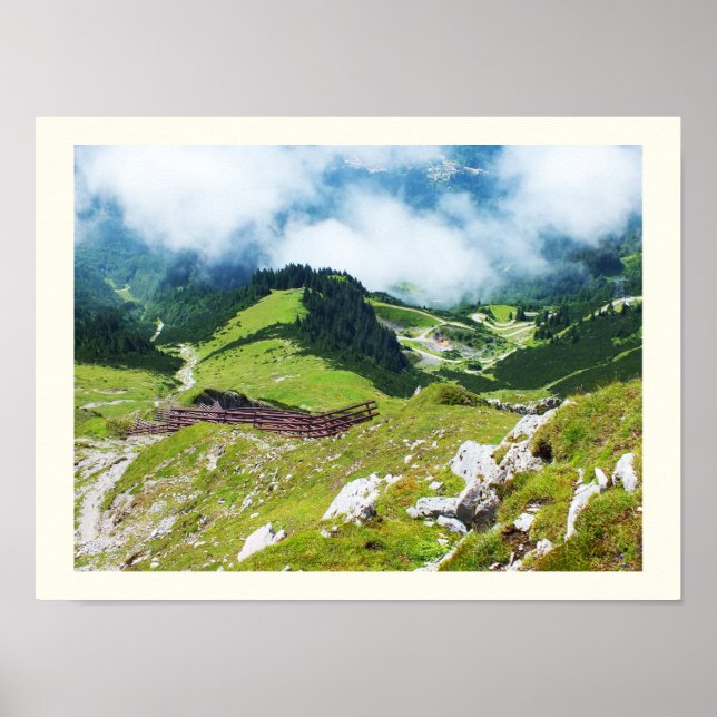 Poster Alpes Austríacos (Frente)