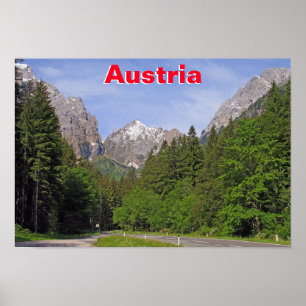 Poster Alpes Austríacos