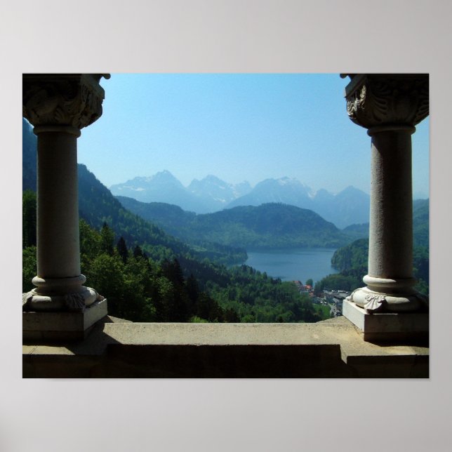 Pôster Alpes Bávaros (Frente)