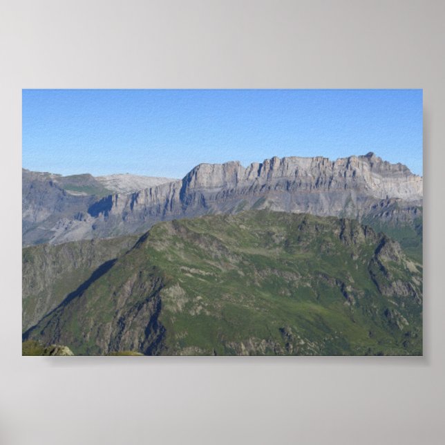 Poster Alpes Franceses (Frente)