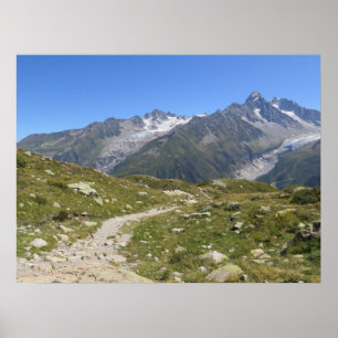 Poster Alpes Franceses Chamonix