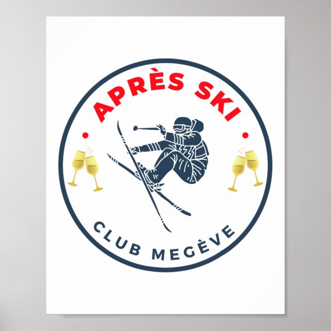 Poster Alpes franceses Le Après (Frente)