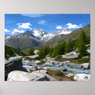Pôster Alpes Valais