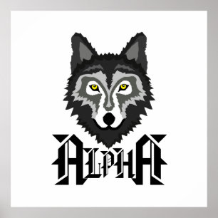 Poster Alpha Wolf