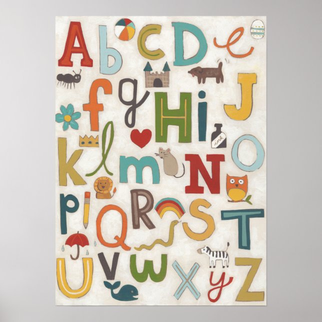 Poster Alphabet Soup (Frente)