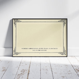 Poster Alphonse Allais, April Fools, Blue, Abstrato Art