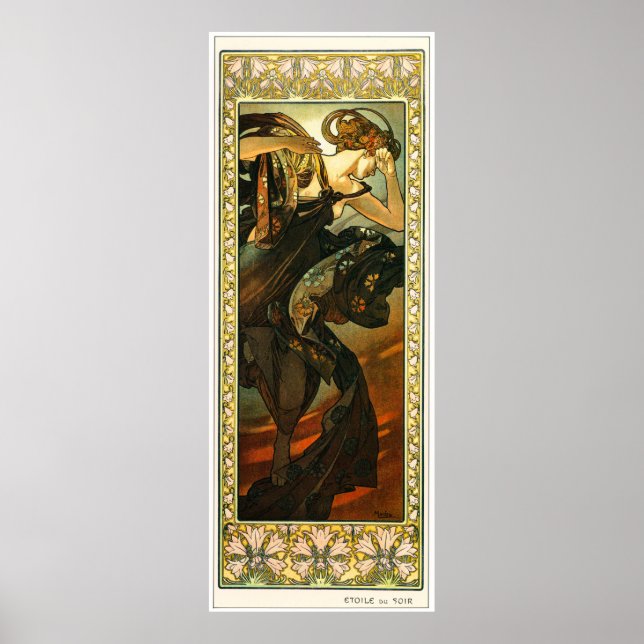 Poster Alphonse Mucha (Frente)
