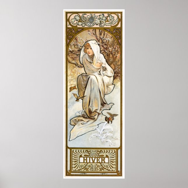 Poster Alphonse Mucha (Frente)