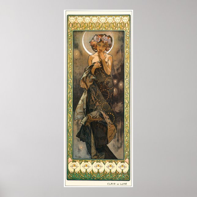 Poster Alphonse Mucha (Frente)