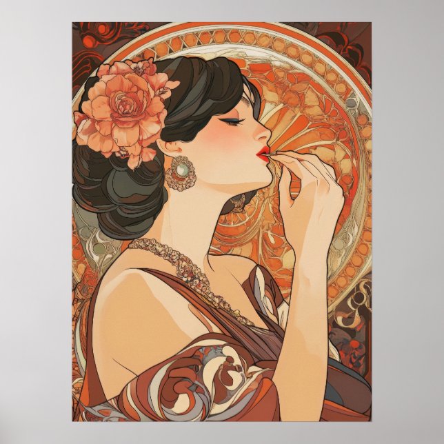 Poster Alphonse Mucha (Frente)