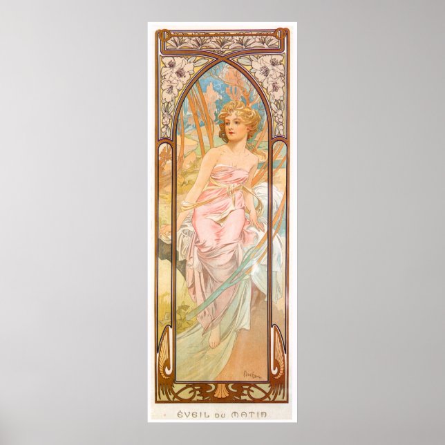 Poster Alphonse Mucha (Frente)
