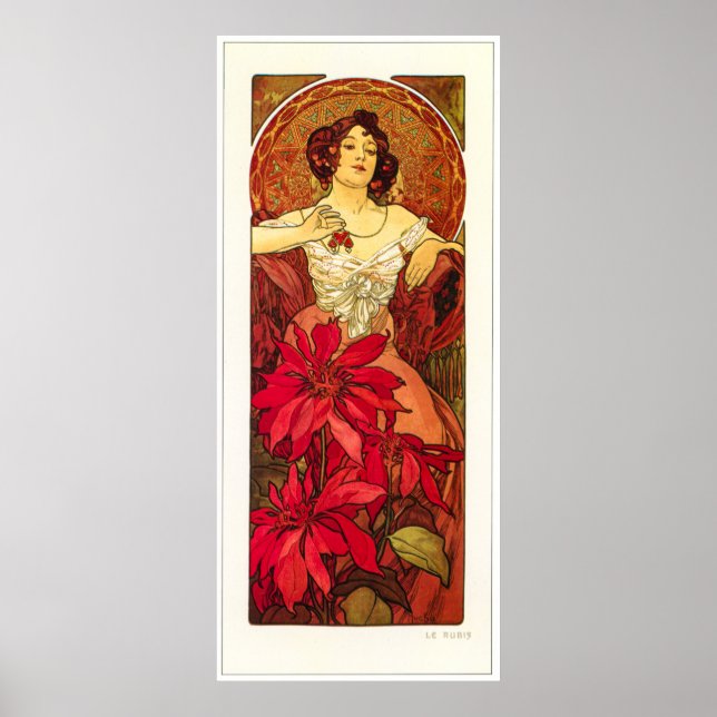 Poster Alphonse Mucha (Frente)