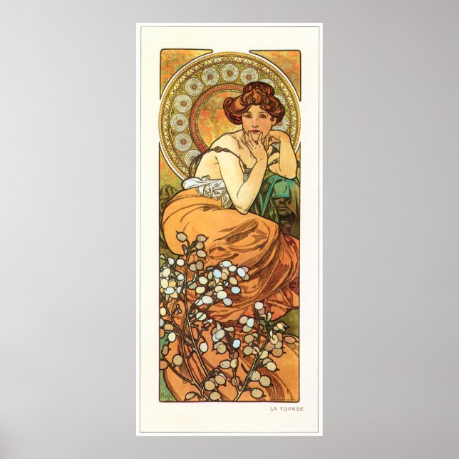 Poster Alphonse Mucha (Frente)