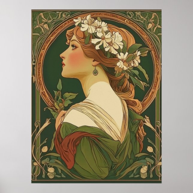 Poster Alphonse Mucha (Frente)