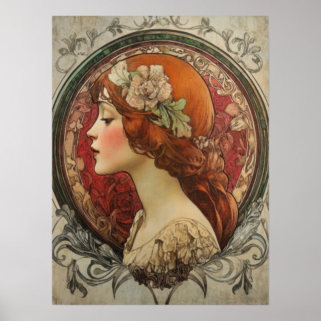 Poster Alphonse Mucha (Frente)