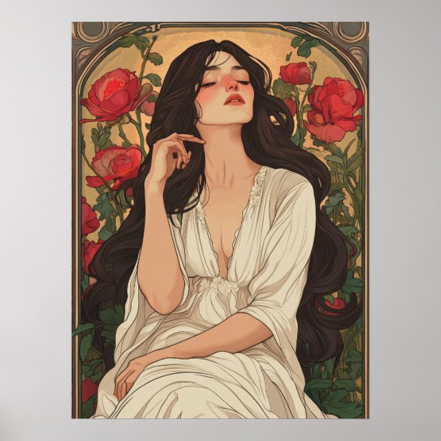 Poster Alphonse Mucha (Frente)