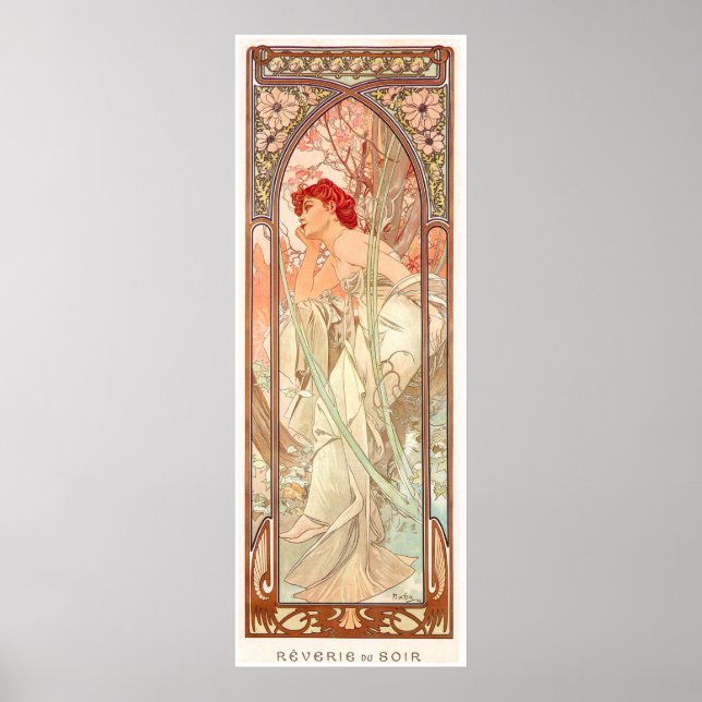 Poster Alphonse Mucha (Frente)