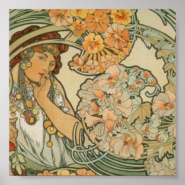 Poster Alphonse Mucha Art (Frente)