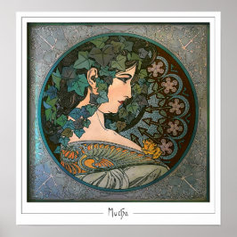 Poster Alphonse Mucha Cartaz Zedign Art #370