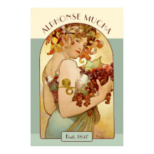 Alphonse Mucha Fruta Kitchen / Prosperous Business