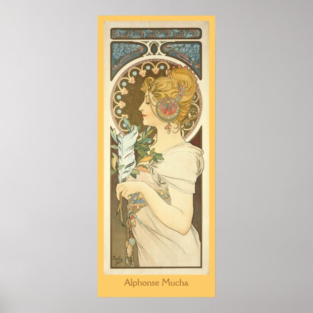 Poster Alphonse Mucha Painting (Frente)