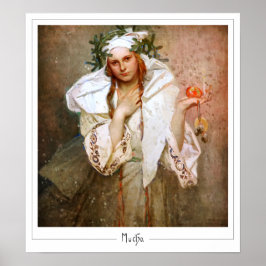 Poster Alphonse Mucha Zedign Cartaz de Arte #381