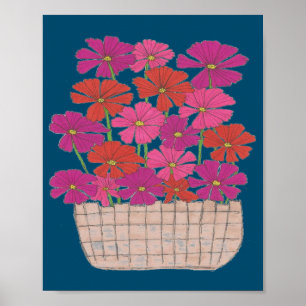 Poster Alqueire de Cosmos Brilhantes