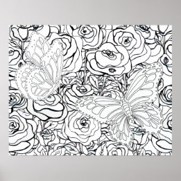 Poster Alquimia da Borboleta