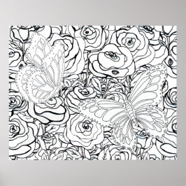 Poster Alquimia da Borboleta