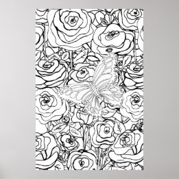 Poster Alquimia da Borboleta