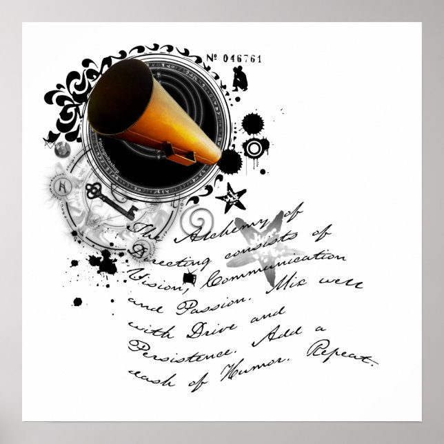 Poster Alquimia de direção (Frente)