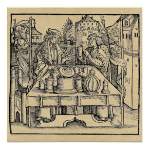 Pôster Alquimista Real no Castelo Perfeito