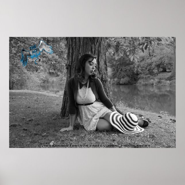 Pôster Alt Angel Resident pinup Model Lacey (Frente)