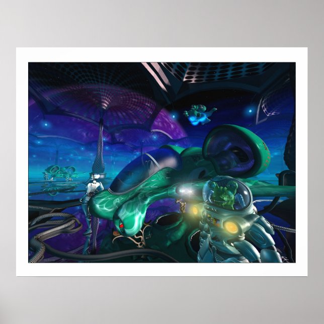 Poster Alta área de repouso nº 6 (Frente)