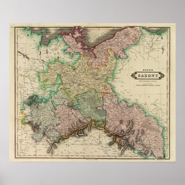 Poster Alta Saxónia 2 (Frente)