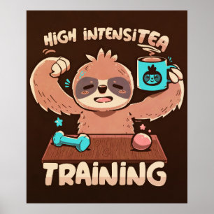 Poster Alta TensiTEA Treinamento Largura
