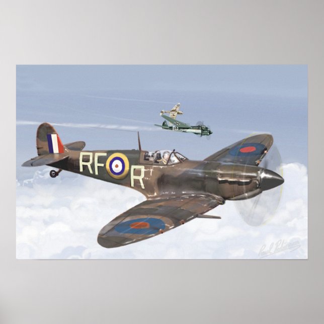 PÔSTER ALTA VELOCIDADE DE NUVEM (Frente)