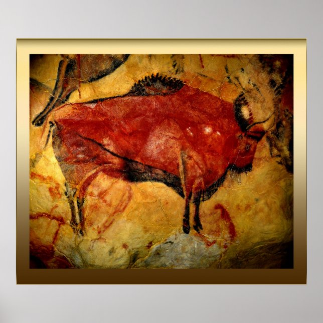 Poster Altamira Bison 3 (Frente)