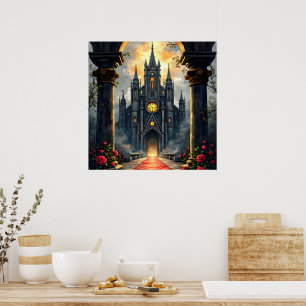 Poster Altar ao Luar de Votos Eternos – Portal de Casamen