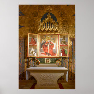 Poster Altar da Capela, Igreja de São Matias, Budapeste,