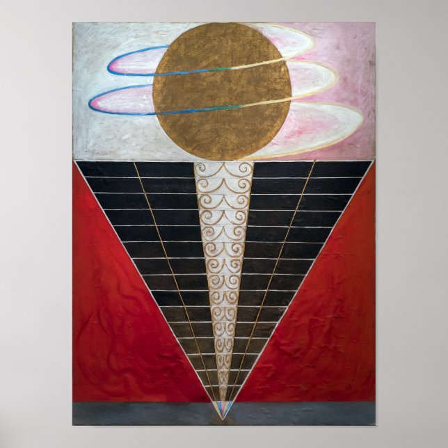 Poster Altarpeça 2 | Hilma af Klint | (Frente)