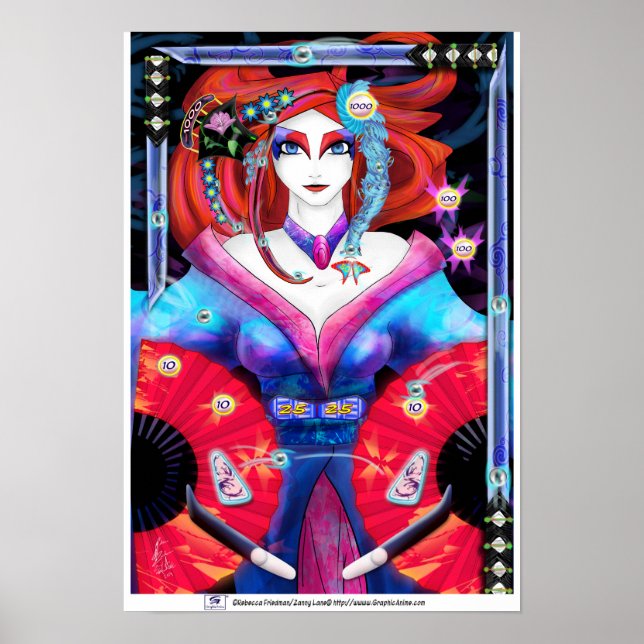 Poster AltDelta: Pinball (Frente)